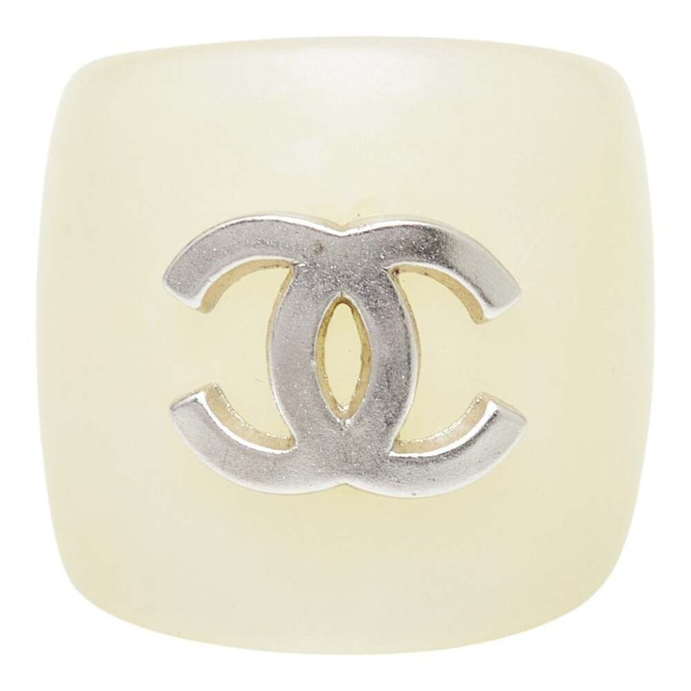 Chanel Cc Logo Ring Sterling Silver #266481C45B